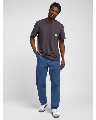 Lee Jeans Carpenter Relaxed Fit Jeans - Blue