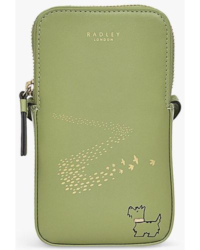 Radley Bird Watching Canvas Large Open Top Tote Bag, Hosta at John Lewis &  Partners