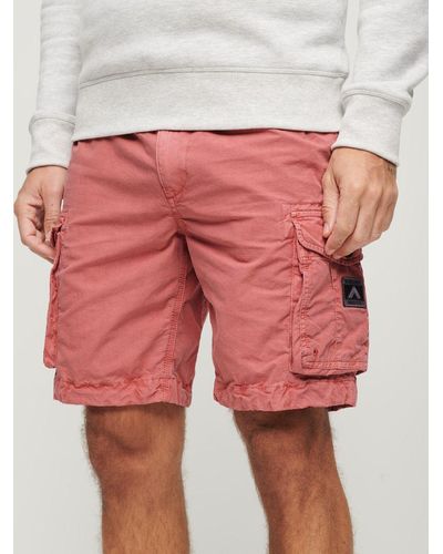 Superdry Parachute Light Shorts - Red