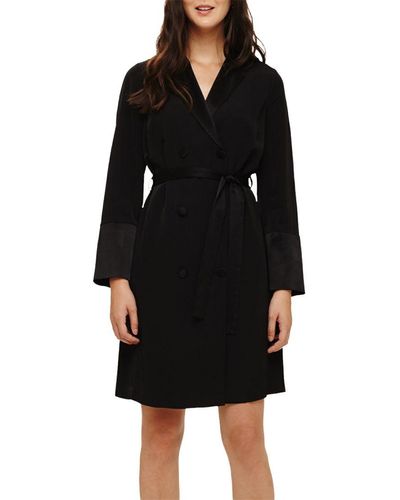 Phase Eight Mattea Longline Coat Dress - Black