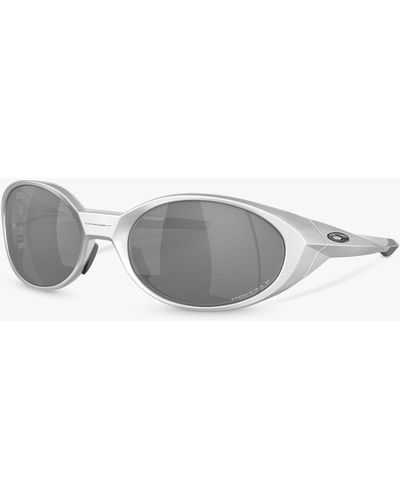 Oakley Oo9438 Eyejacket Redux Polarised Oval Sunglasses - Grey