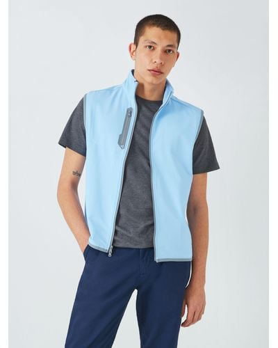 Ralph Lauren Hybrid Full Zip Vest Jacket - Blue