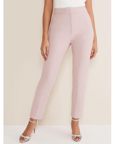 Phase Eight Petite Eira Trousers - Pink