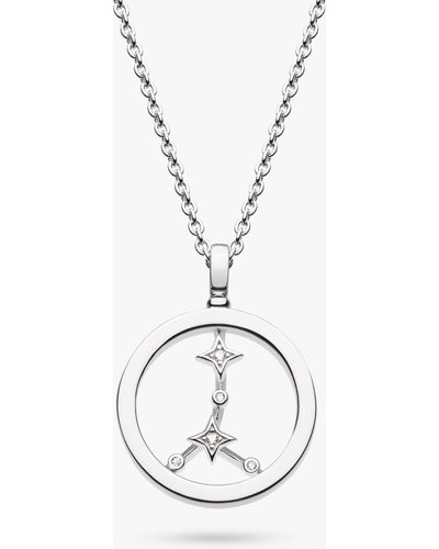 Kit Heath Cancer Constellation Pendant Necklace - White