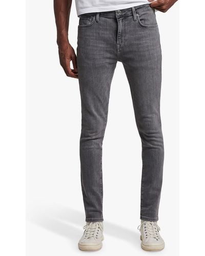 Superdry Organic Cotton Skinny Jeans - Grey