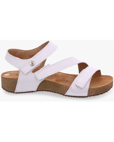 Josef Seibel Tonga 25 Triple Strap Sandals - White