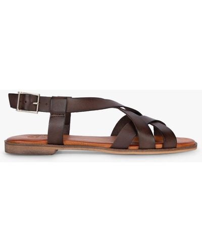 Penelope Chilvers Buttercup Leather Sandals - Brown