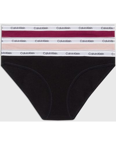 Calvin Klein Modern Logo Bikini Briefs - Multicolour