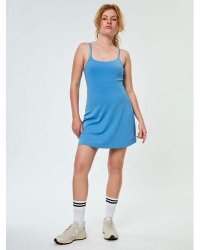 GIRLFRIEND COLLECTIVE Float Juliet Strappy Dress - Blue