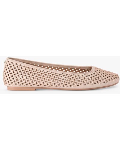 Carvela Kurt Geiger Quinn Ballet Court Shoes - Pink