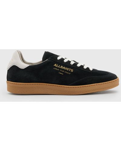 AllSaints Thelma Suede Trainers - Black