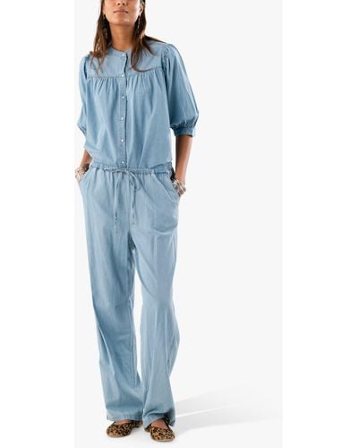 Lolly's Laundry Bill Slim Fit Trousers - Blue
