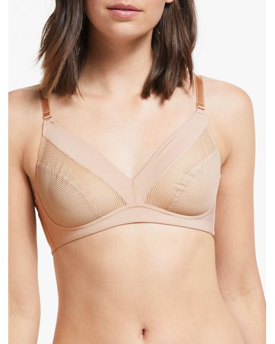 John Lewis Leah Non Wired Non Padded Bra - Natural