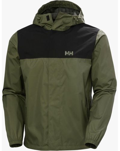 Helly Hansen Vancouver Rain Jacket - Green