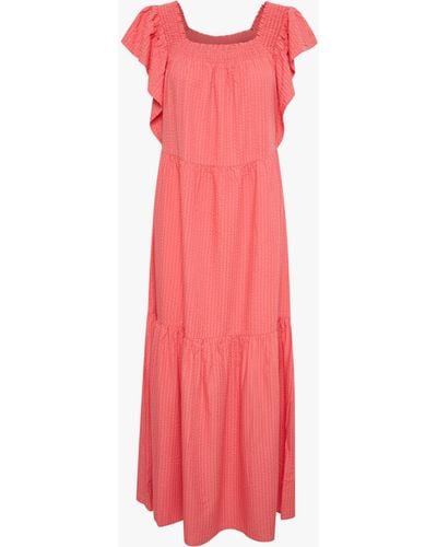 Soaked In Luxury Delphine Maxi Dress - Pink