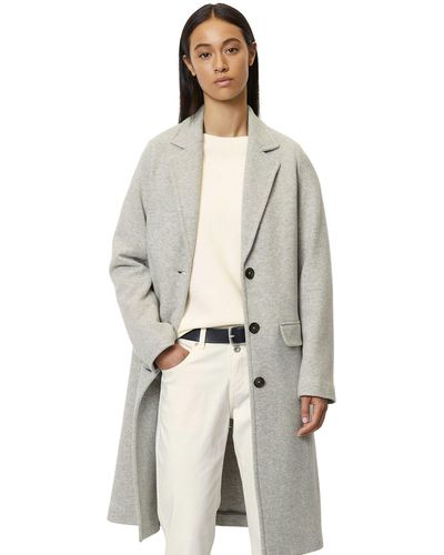 Marc O' Polo Wool Blend Coat - Natural