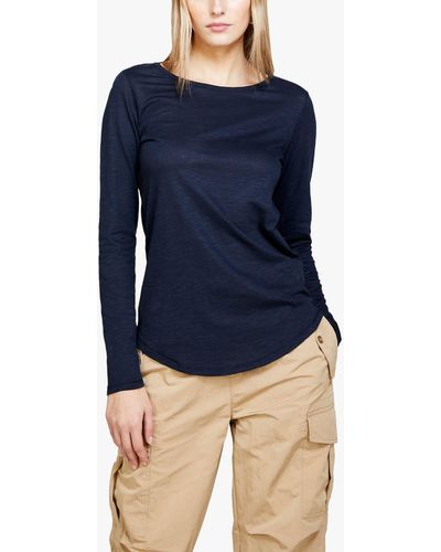 Sisley Long Sleeve T-shirt - Blue