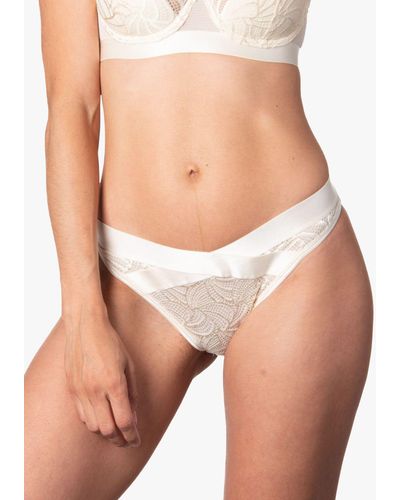 Hotmilk Maternity Lingerie Warrior Bikini Briefs - White