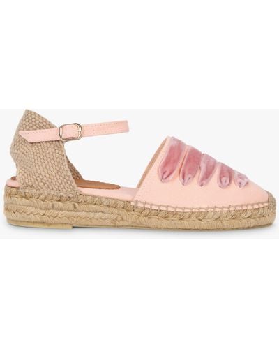 Penelope Chilvers Dali Mary Jane Espadrilles - Pink