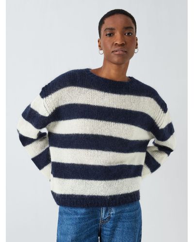 Armor Lux Heritage Collection Striped Jumper - Blue