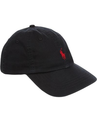 Ralph Lauren Polo Signature Pony Baseball Cap - Black
