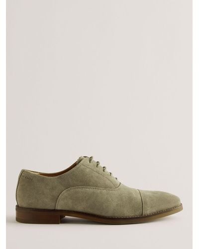 Ted Baker Oxfoord Suede Oxford Shoes - Green