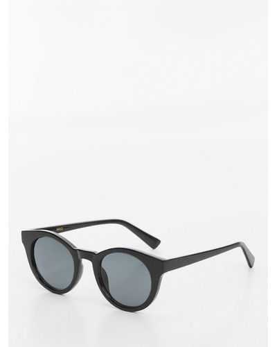 Mango Ammi Retro Style Sunglasses - Grey