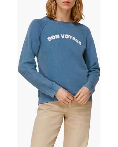 Whistles Bon Voyage Sweatshirt - Blue