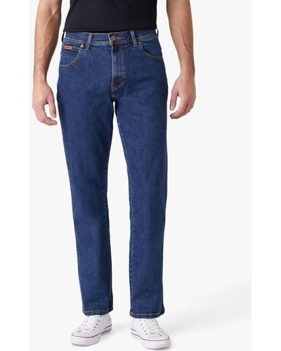 Wrangler Texas Regular Fit Jeans - Blue