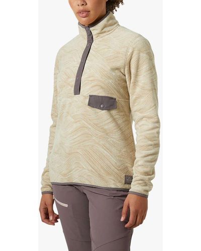 Helly Hansen Maridale Fleece Pullover Top - Natural