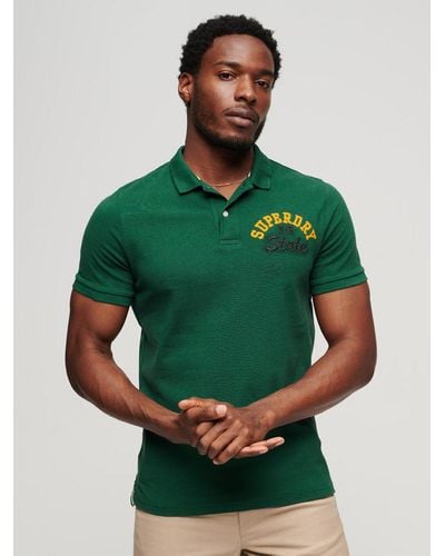 Superdry Superstate Polo Shirt - Green