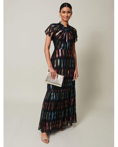Phase Eight Letitia Jacquard Maxi Dress - Multicolour