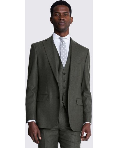 Moss Tailored Fit Performance Suit Jacket - Grey