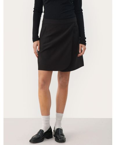Part Two Eirika Classic A-line Mini Skirt - Black