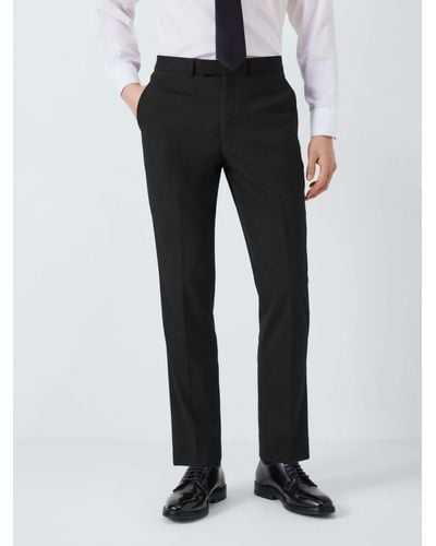 John Lewis Slim Fit Starter Suit Trousers - Black