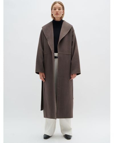Inwear Milla Long Coat - Brown