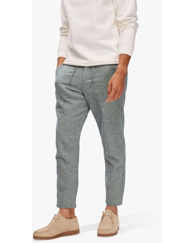SELECTED Slim Fit Chino Trousers - Grey