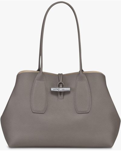 Longchamp Roseau Leather Shoulder Bag - Multicolour