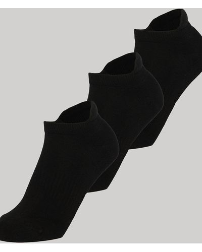 Superdry Trainer Socks - Black