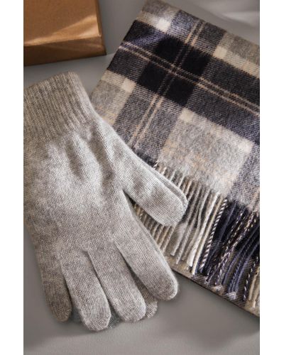 Johnstons of Elgin Cashmere Accessories Gift Set - Grey