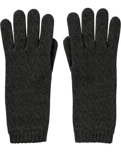 Johnstons of Elgin Cashmere Gloves - Black