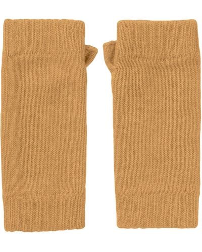 Johnstons of Elgin Cashmere Wrist Warmers - White