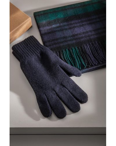 Johnstons of Elgin Cashmere Accessories Gift Set - Blue