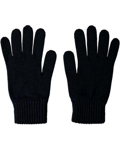 Johnstons of Elgin Cashmere Gloves - Black