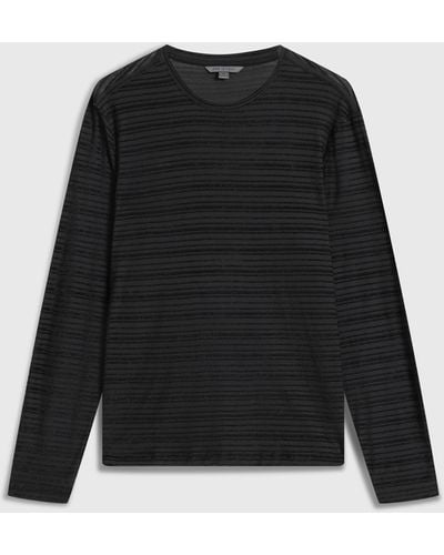 John Varvatos Alain Crew - Black