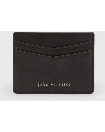 John Varvatos Heritage Card Case - Black