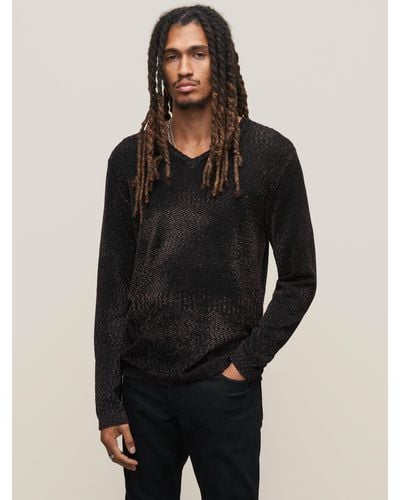John varvatos top v neck sweater