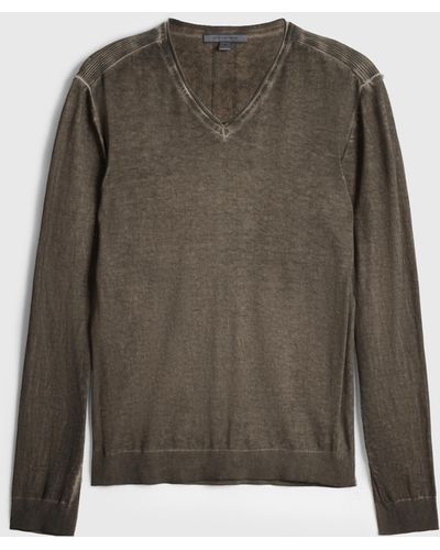 Green John Varvatos Sweaters and knitwear for Men | Lyst