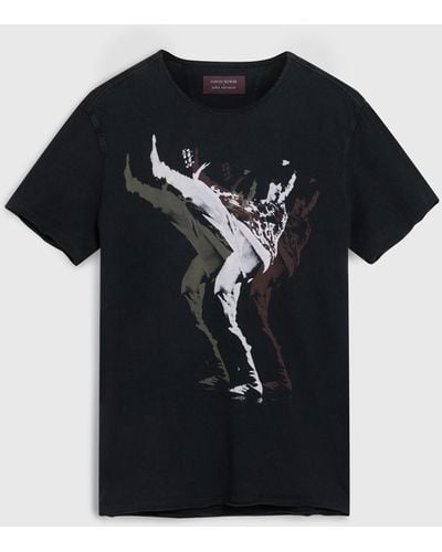 John Varvatos Bowie The Man Who Sold The World Tee - Black