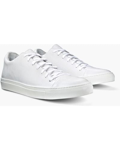 John Varvatos Reed Low Top Sneaker - White